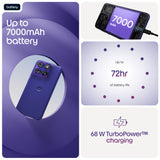 Motorola edge 70 fusion 17.2 cm (6.78") Dual SIM Android 16.0 5G USB Type-C 8 GB 256 GB 7000 mAh Violet