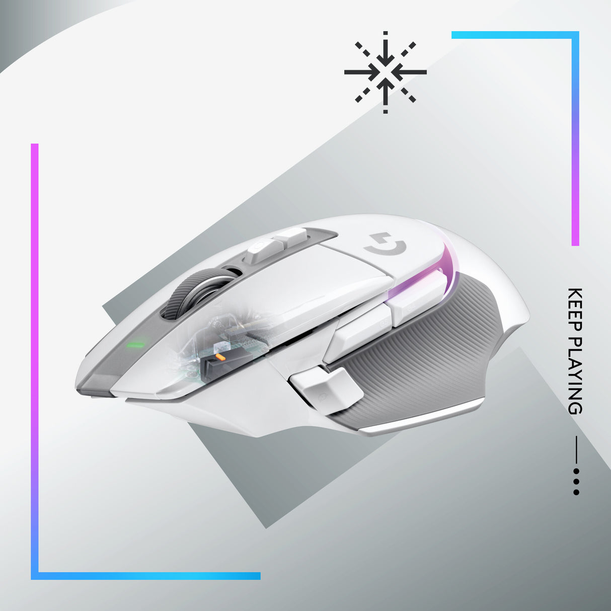 Logitech G G502 X PLUS - LIGHTSPEED Wireless RGB Gaming Mouse