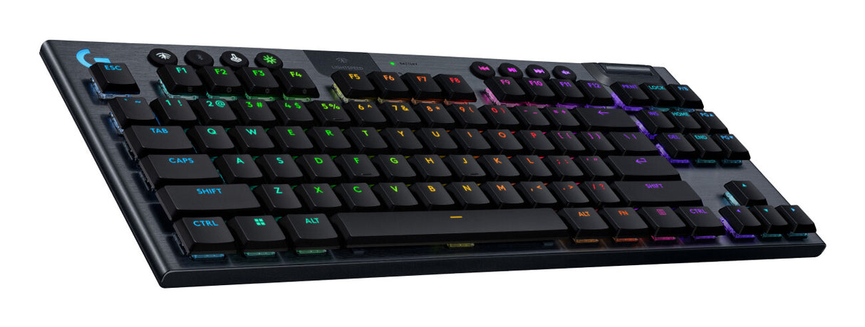 Logitech G G915 X LIGHTSPEED keyboard Gaming USB + RF Wireless + Bluetooth QWERTY Nordic Black