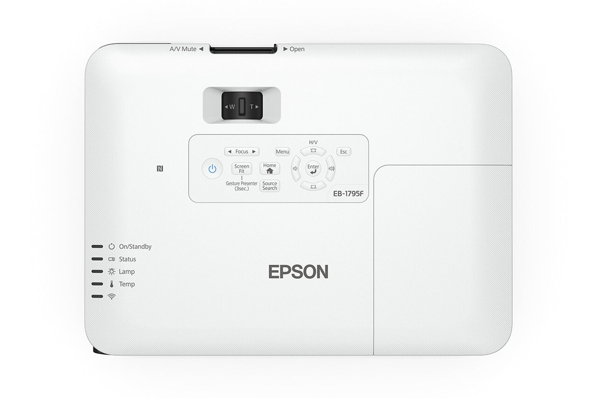Epson EB-1795F Short throw projector 3200 ANSI lumens 3LCD 1080p (1920x1080) White, Grey