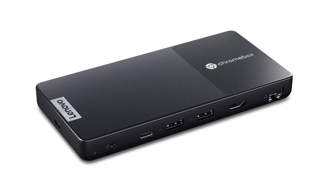 Lenovo Chromebox Micro Intel® Celeron® N N4500 8 GB LPDDR4x-SDRAM 32 GB eMMC ChromeOS Micro PC Mini PC Black