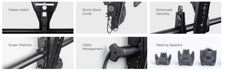 Chief MSA1U TV mount/stand 139.7 cm (55") Black