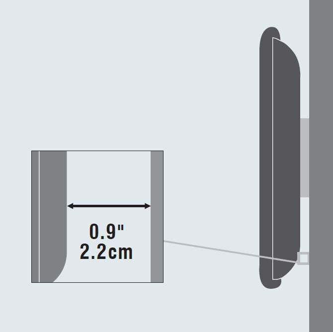 Vivolink VLMW2355 tv-beslag 139,7 cm (55") Sort