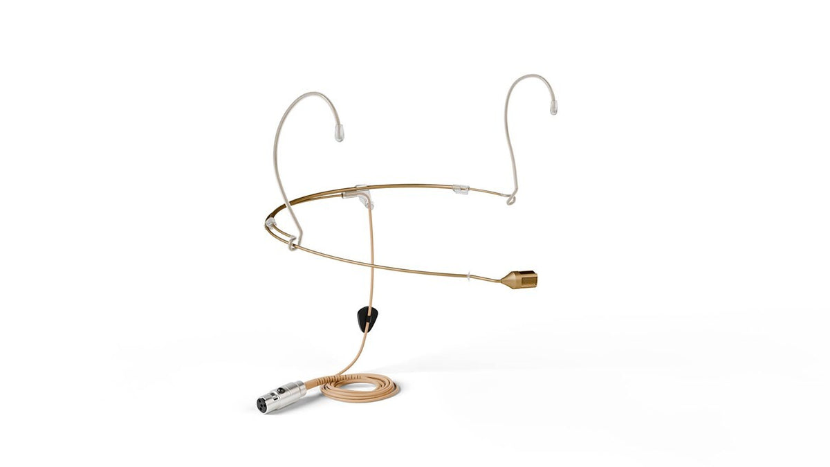 DPA Microphones 6388 CORE+ Directional Headset Mic, Beige, TA4F Mini-XLR, Small