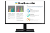 Samsung T45F computer monitor 68.6 cm (27") 1920 x 1080 pixels Full HD LED Black