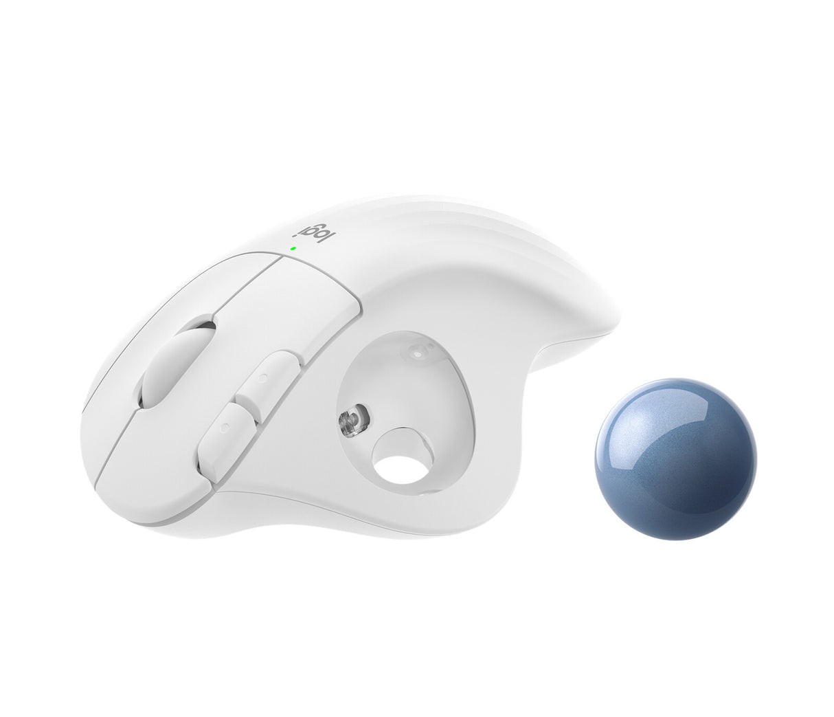 Logitech 910-006438 mus Kontor Højre hånd RF trådløs + Bluetooth Trackball 2000 dpi