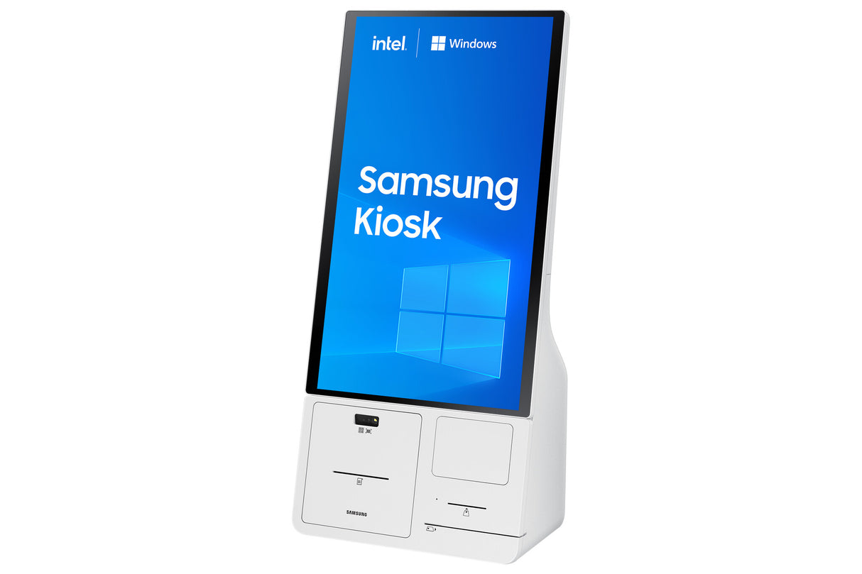 Samsung KM24C-5 Kiosk design 61 cm (24") LED 250 cd/m² Full HD White Touchscreen Built-in processor Windows 10 IoT Enterprise 16/7