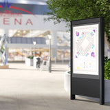 Chief ImpactTM 55 Inch Outdoor Portrait Kiosk, LG XE4F-M Series