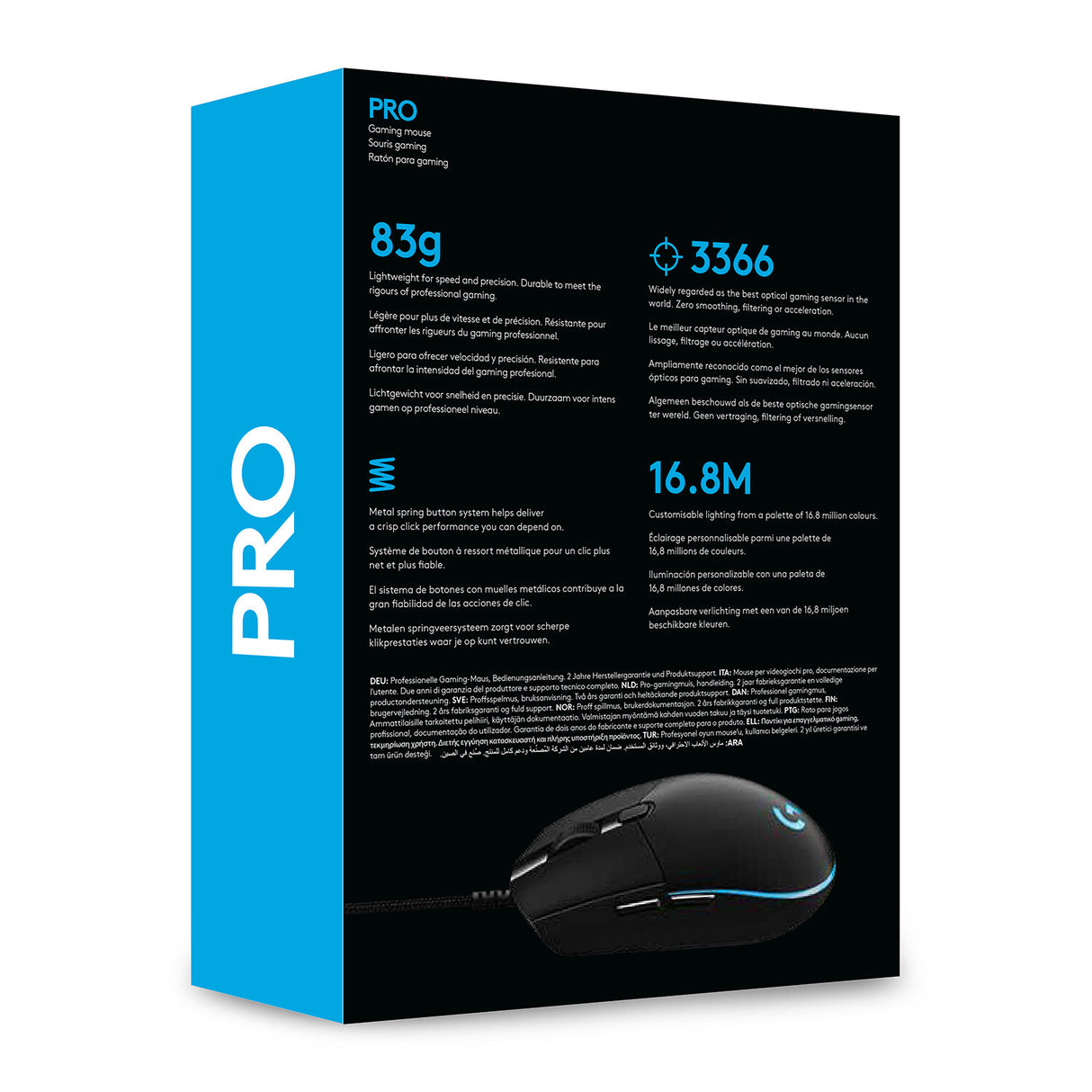 Logitech G PRO (HERO) Gaming Mouse