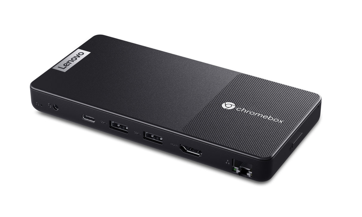 Lenovo Chromebox Micro Intel® Celeron® N N4500 8 GB LPDDR4x-SDRAM 32 GB eMMC ChromeOS Micro PC Mini PC Black