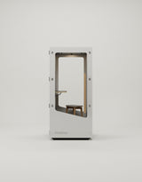 MuteBox One (Dual Glass) Hvid dør / Classic Oak