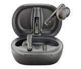Poly Voyager Free 60+ UC M Carbon Black Earbuds +BT700 USB-A Adapter +Touchscreen Charge Case