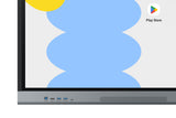 Samsung LH75WAFPLGC interactive whiteboard 190.5 cm (75") 3840 x 2160 pixels Touchscreen Black, Grey