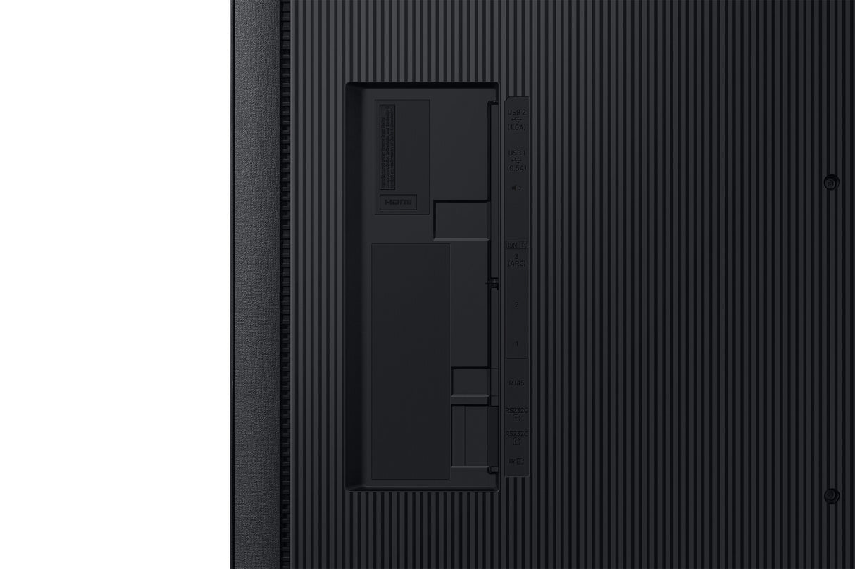 Samsung QB43C-N Digital signage flat panel 109.2 cm (43") LED 350 cd/m² 4K Ultra HD Black Built-in processor Tizen 7.0 16/7