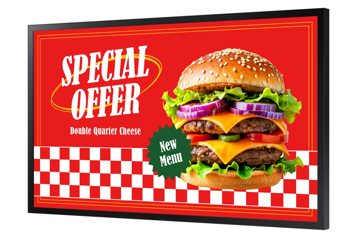 Samsung OH55DX Digital signage flat panel 139.7 cm (55") LCD 3500 cd/m² Full HD Black Tizen 24/7