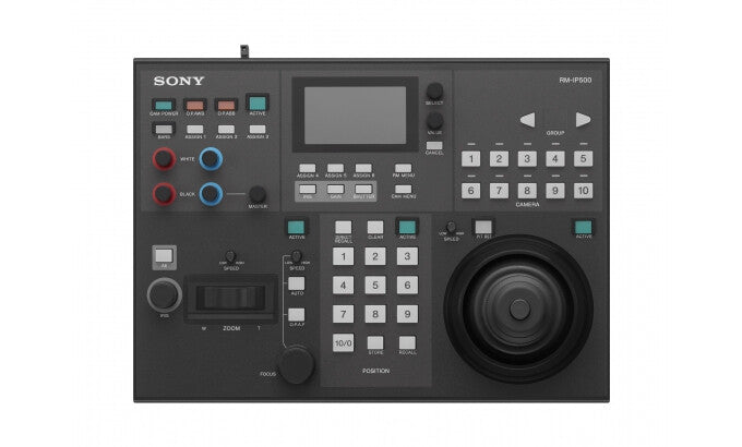 Sony RM-IP500 remote control RF Wireless Security system Press buttons, Rotary