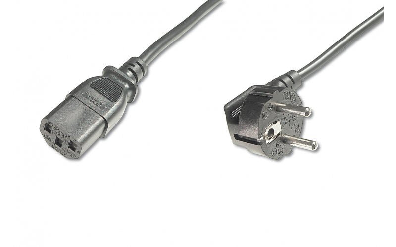 Mercodan 580820014 power cable Black 1.8 m Power plug type F C13 coupler