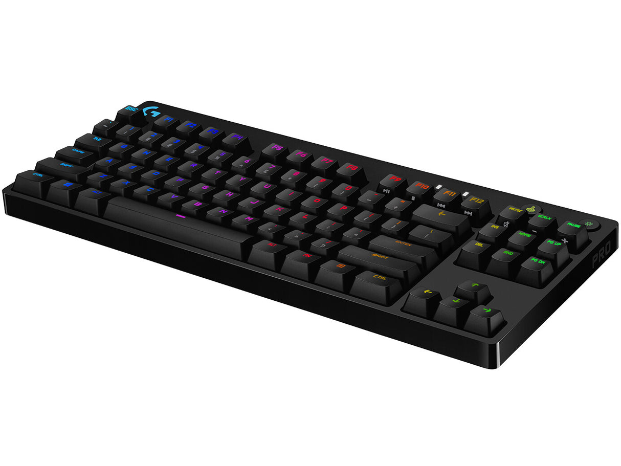 Logitech G Pro Gaming tastatur Spil USB Nordisk Sort