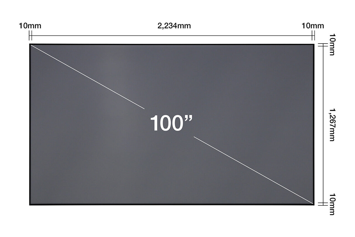 Epson 100" ALR Screen - ELPSC35