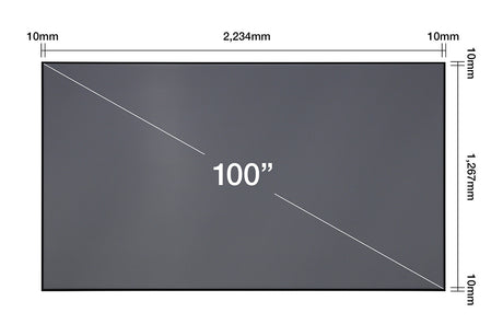 Epson 100" ALR Screen - ELPSC35