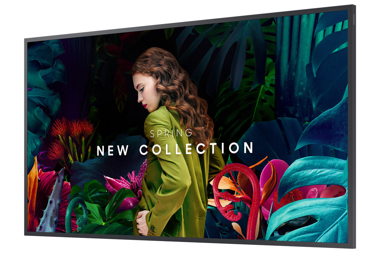 Samsung QB50C-N Digital signage flat panel 127 cm (50") LED 350 cd/m² 4K Ultra HD Black Built-in processor Tizen 7.0 16/7