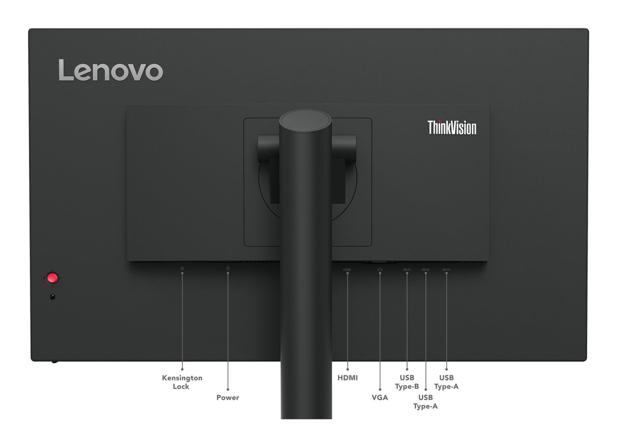 Lenovo ThinkVision T24i-30 LED display 60.5 cm (23.8") 1920 x 1080 pixels Full HD Black
