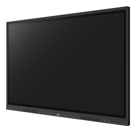 LG 75TR3DK-B Signage Display Digital signage flat panel 190.5 cm (75") Wi-Fi 4K Ultra HD Black Touchscreen Built-in processor