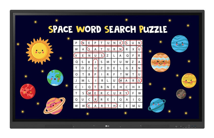 LG 86TR3DK-B interactive whiteboard 2.18 m (86") 3840 x 2160 pixels Touchscreen Black