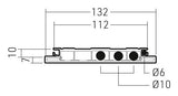 Erard PRO Wall mount White, Black