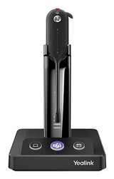 Yealink WH63 Portable Teams Headset Wireless Ear-hook, Head-band, Neck-band Office/Call center Charging stand Black