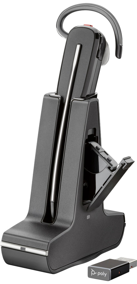 Poly Savi 8245 DECT 1880-1900 MHz Headset +USB-A to USB-C Cable +D400