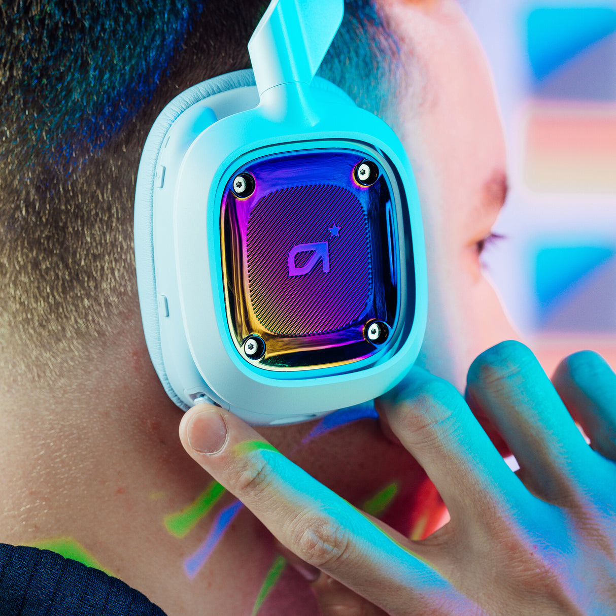 ASTRO Gaming A30 Headset Kabel & trådløs Spil Bluetooth Hvid