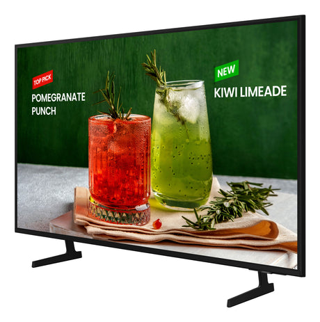 Samsung BE75D-H Digital signage flat panel 190.5 cm (75") LED Wi-Fi 4K Ultra HD Black Tizen 16/7