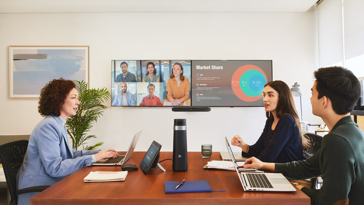 Poly Studio X32 All-In-One Video Bar No Power Supply