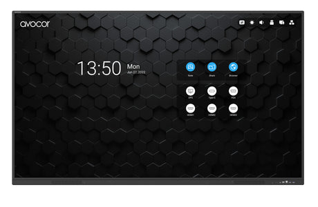 Avocor S-Series 75" 4k IR LED Interactive Displ interactive whiteboard 190.5 cm (75") 3840 x 2160 pixels Touchscreen
