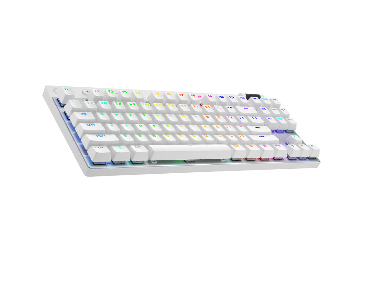 Logitech G 920-012146 keyboard Gaming RF Wireless + Bluetooth QWERTY Nordic White
