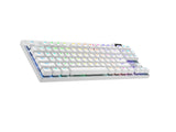 Logitech G 920-012146 keyboard Gaming RF Wireless + Bluetooth QWERTY Nordic White