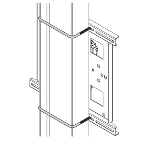 Chief Square U-Bolt Set