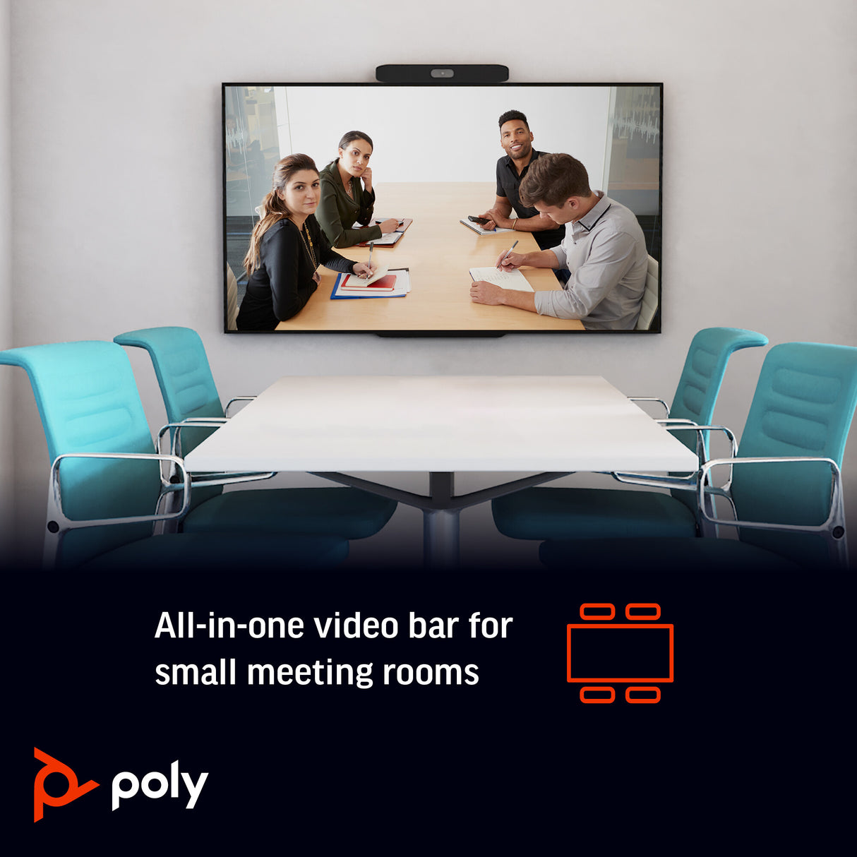 Poly Studio X30 All-In-One Video Bar