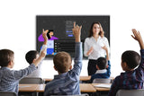 Clevertouch Pro Series 3 interactive whiteboard 190.5 cm (75") 3840 x 2160 pixels Touchscreen Black