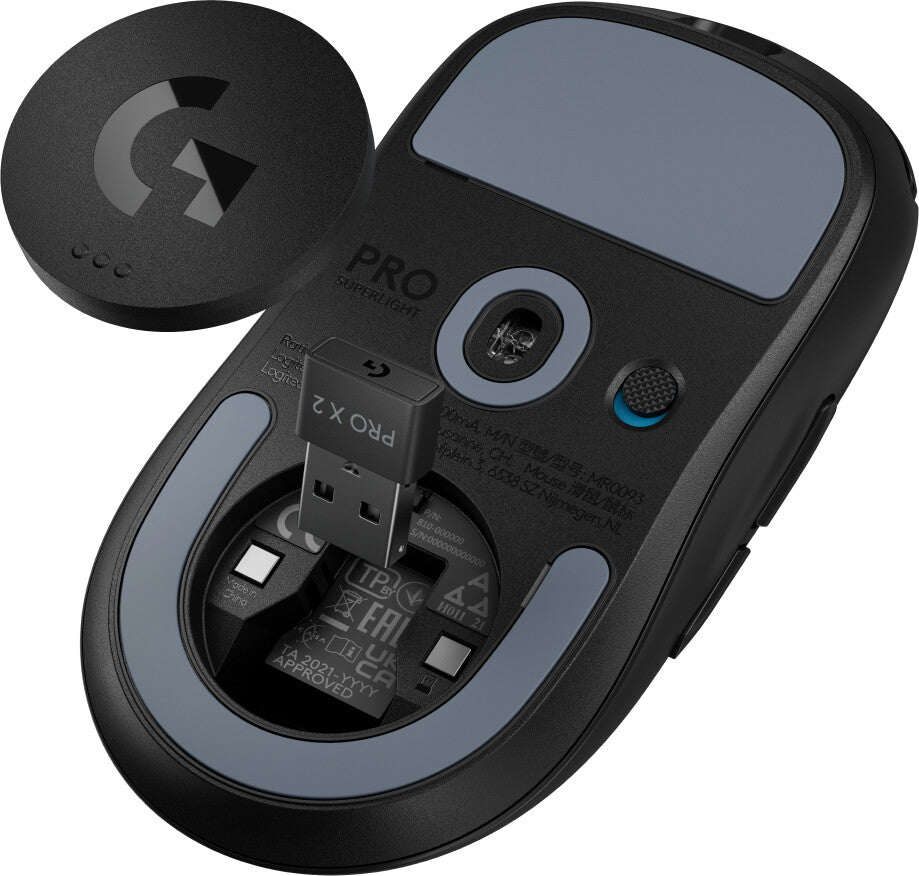 Logitech G 910-006630 mouse Gaming Right-hand RF Wireless Optical 32000 DPI