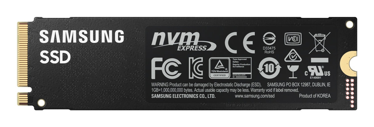Samsung 1 TB, M.2 (2280), V-NAND MLC, PCIe Gen 4.0 x4, NVMe 1.3c