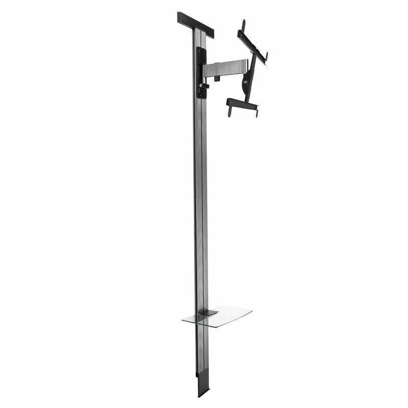 Erard 048461 TV mount/stand 2.16 m (85") Black, Titanium