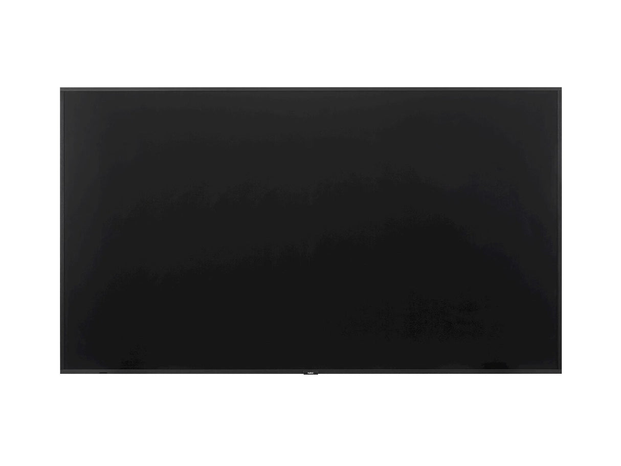 NEC MultiSync E868 Digital signage flat panel 2.17 m (85.6") LED 350 cd/m² 4K Ultra HD Black 18/7