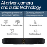 Poly Studio X72 All-In-One Video Bar with TC10 Controller Kit