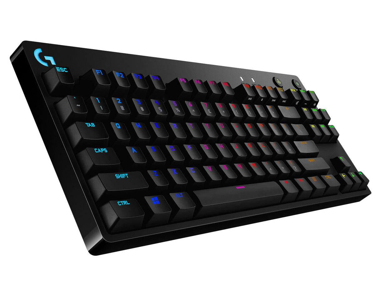 Logitech G Pro Gaming tastatur Spil USB Nordisk Sort