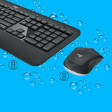 LOGITECH MK540 Advanced Keyboard and mouse set wireless 2.4 GHz QWERTY (UK)