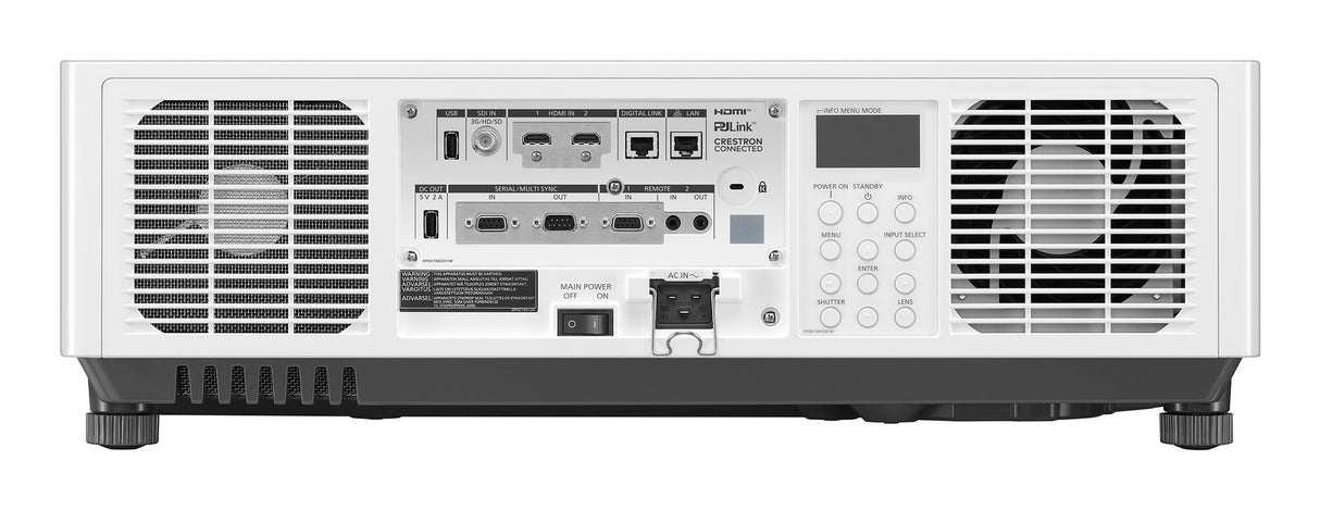 Panasonic PT-MZ17KLWEJ data projector 16500 ANSI lumens LCD WUXGA (1920x1200) Black, White