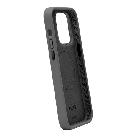 Puro iPhone 15 Pro silicone cover ICON MAG PRO, black