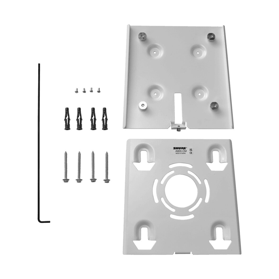 Shure A900-CM monteringssæt Hvid